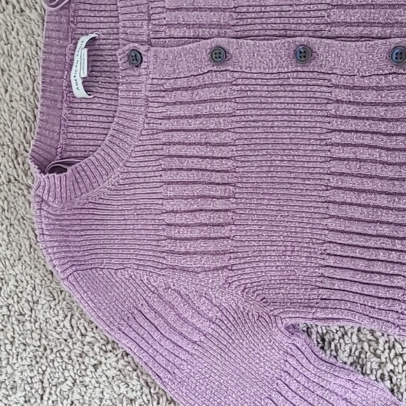 American Eagle Outfitters Purple Cardigan - Picture 11 of 15